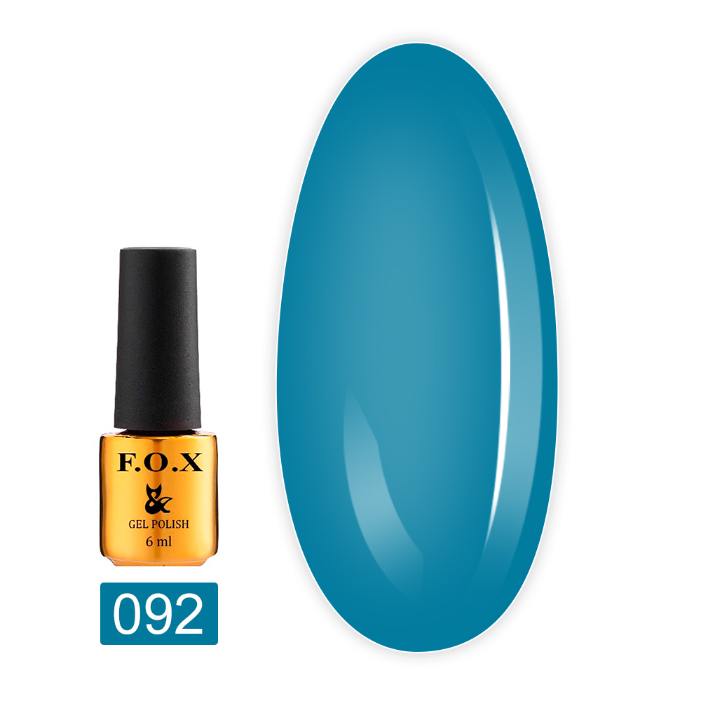 Гель лак FOX Gold Pigment 6 мл (092)
