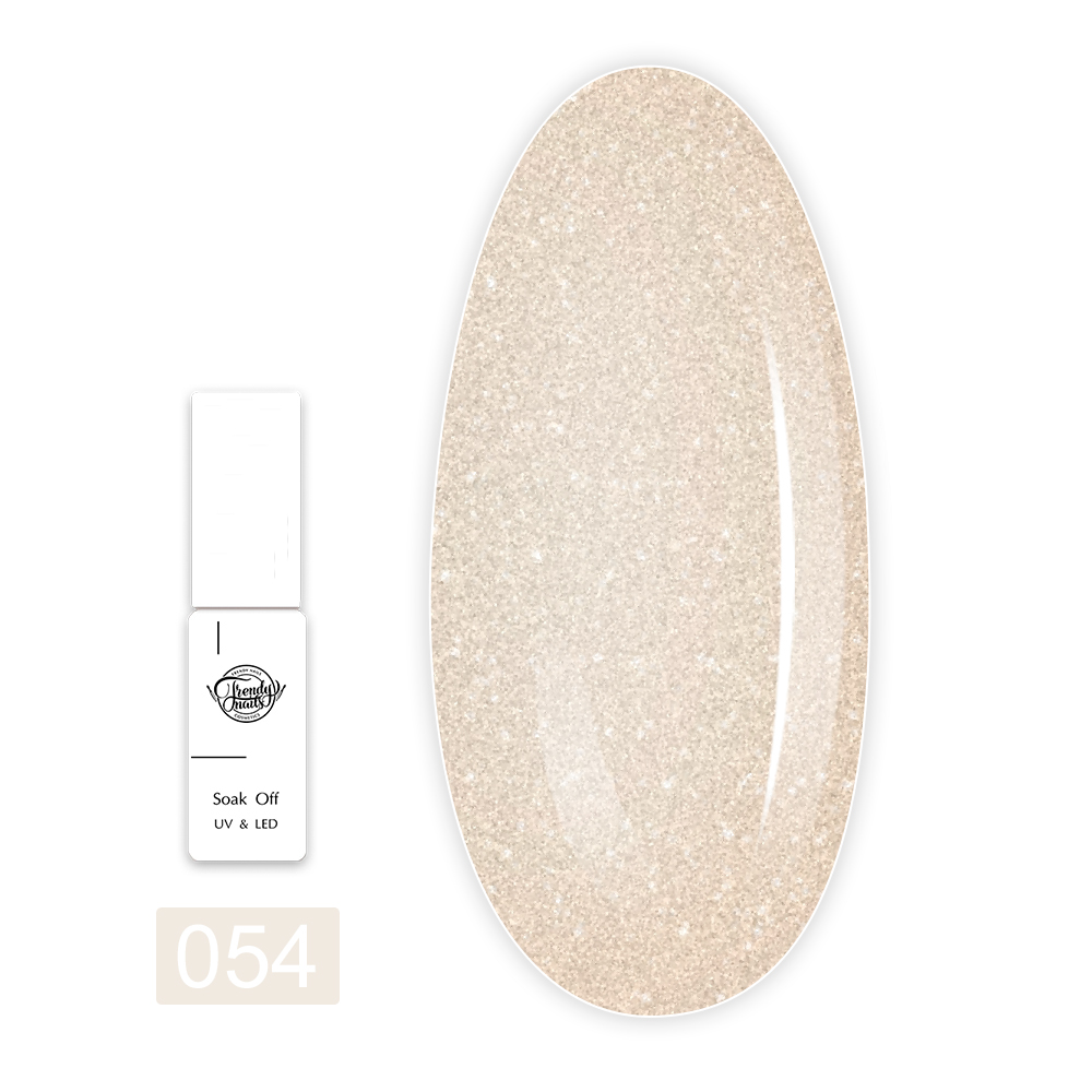 Гель лак TrendyNails Классическая палитра 8 мл (054)