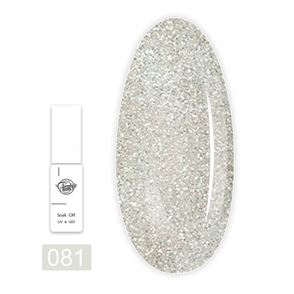 Гель лак TrendyNails Классическая палитра 8 мл (081)