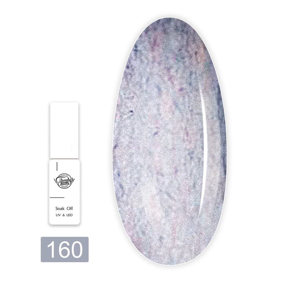 Гель лак TrendyNails Классическая палитра 8 мл (160)