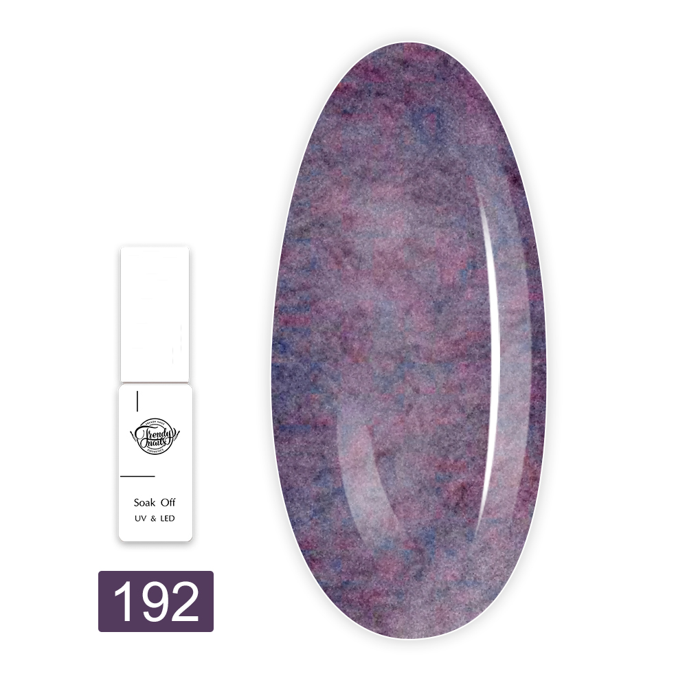 Гель лак TrendyNails Классическая палитра 8 мл (192)