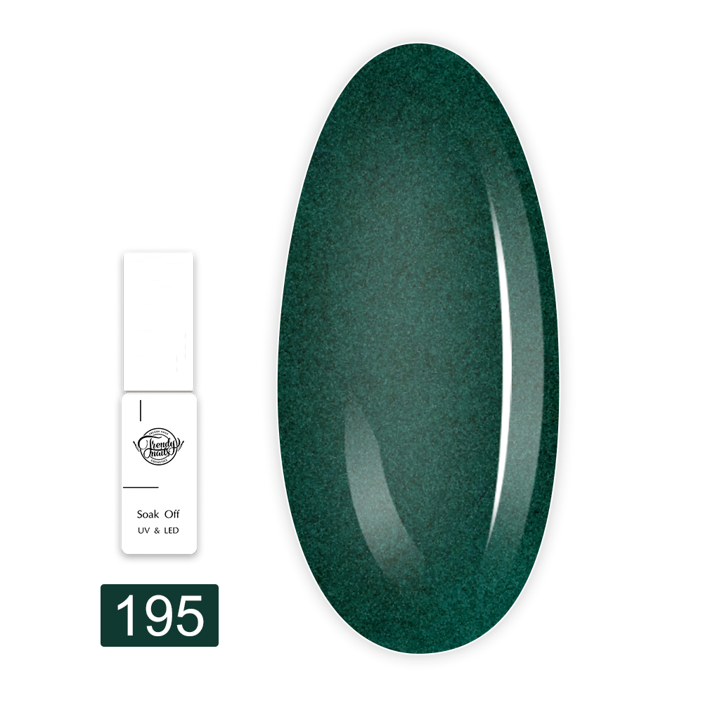 Гель-лак TrendyNails Класична палітра 8 мл (195)