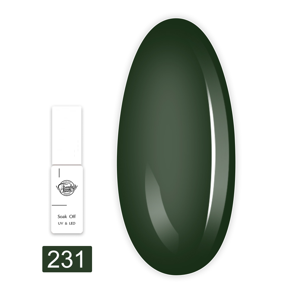 Гель лак TrendyNails Классическая палитра 8 мл (231)