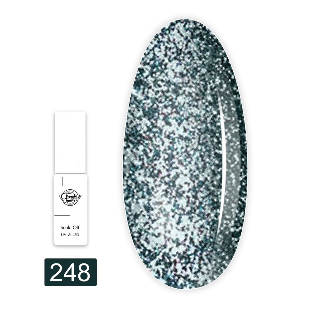 Гель лак TrendyNails Классическая палитра 8 мл (248)