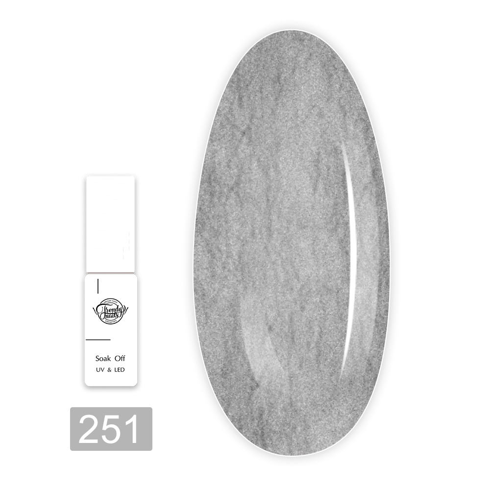 Гель лак TrendyNails Классическая палитра 8 мл (251)