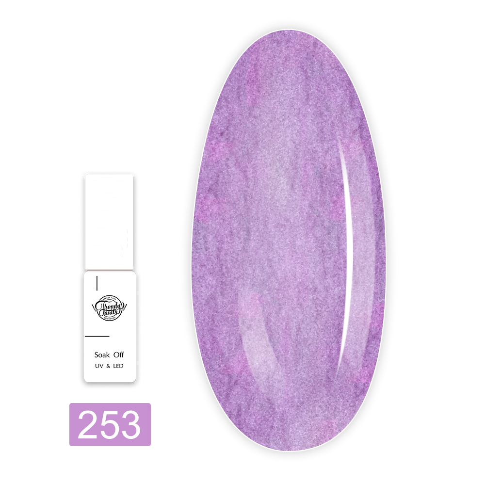 Гель лак TrendyNails Классическая палитра 8 мл (253)