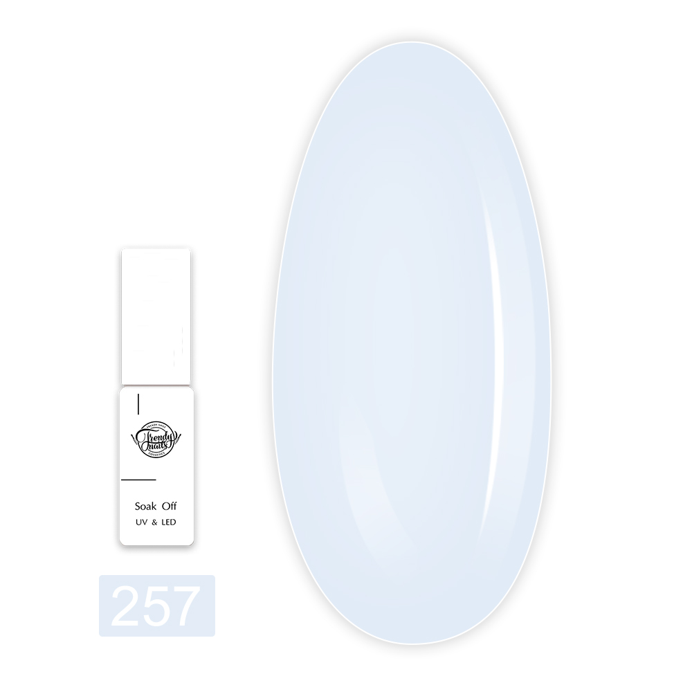 Гель лак TrendyNails Классическая палитра 8 мл (257)