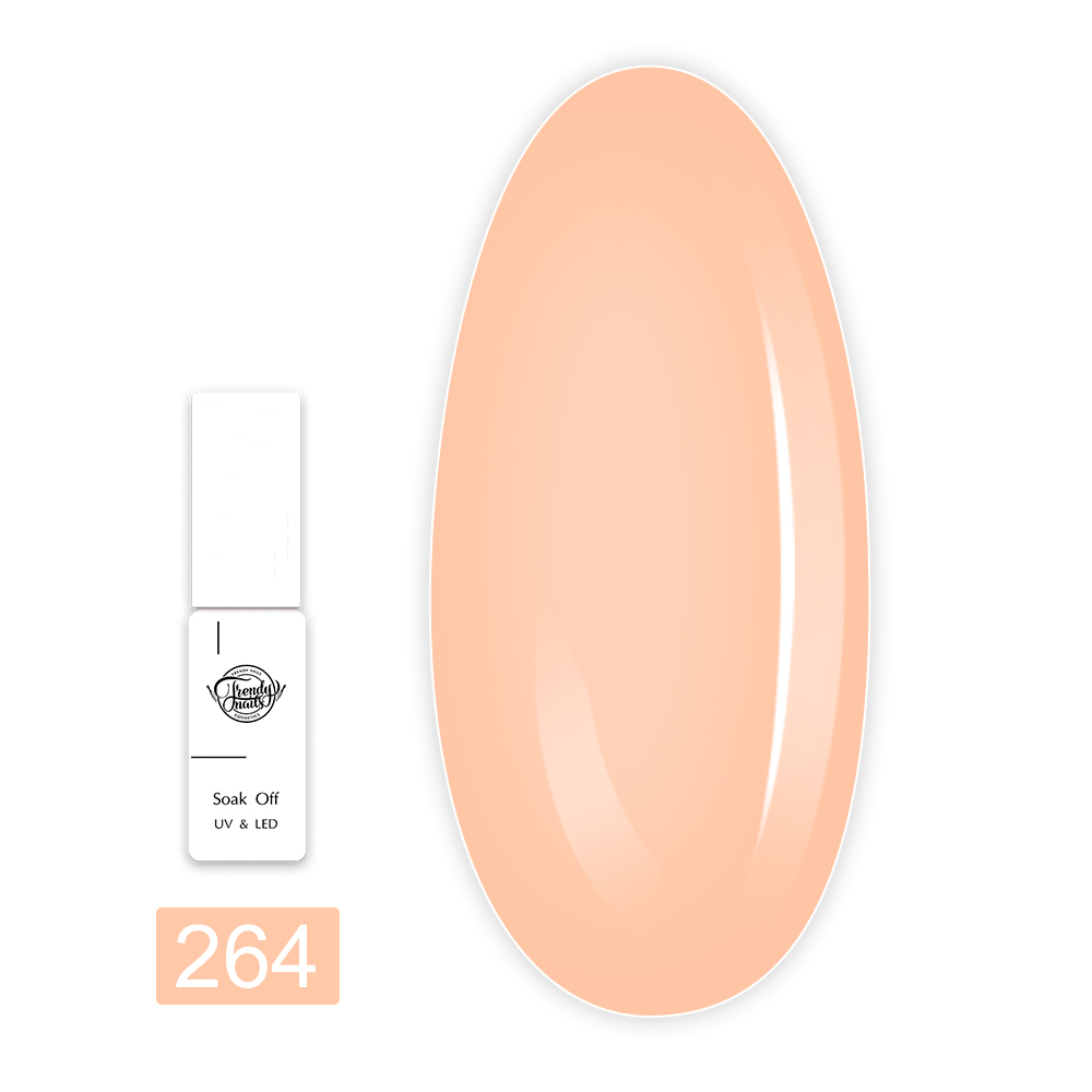 Гель лак TrendyNails Классическая палитра 8 мл (264)