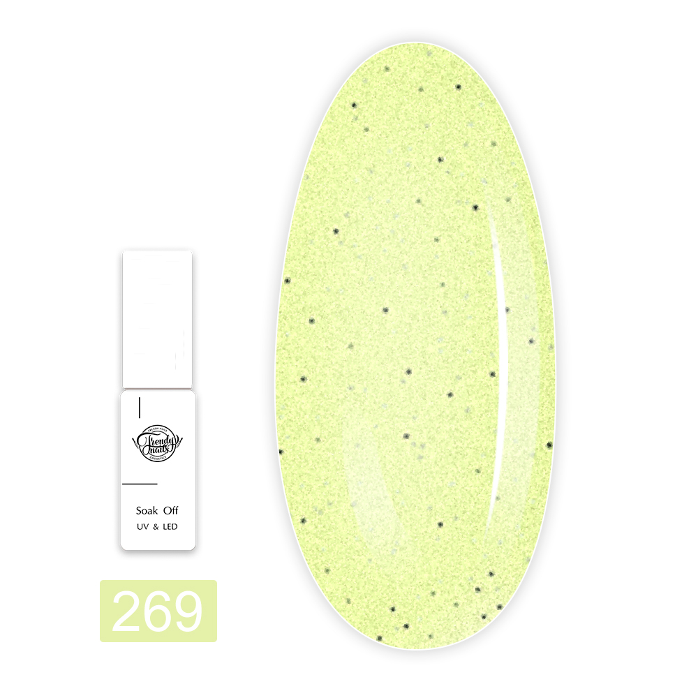 Гель-лак TrendyNails Класична палітра 8 мл (269)