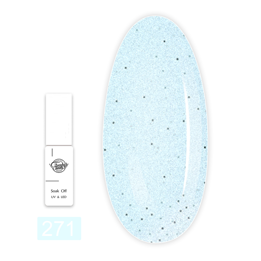 Гель-лак TrendyNails Класична палітра 8 мл (271)