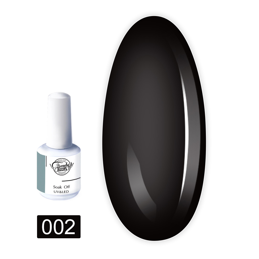 Гель лак TrendyNails Классическая палитра 15 мл (002)