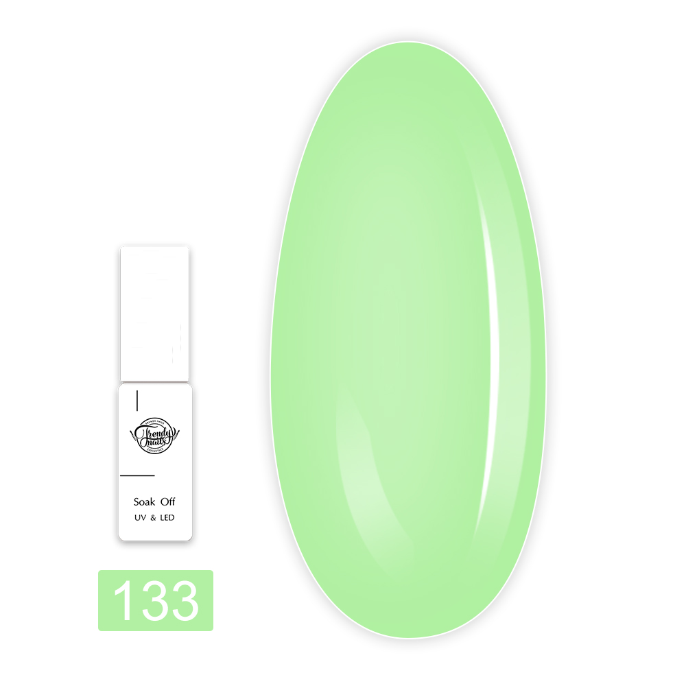 Гель-лак TrendyNails Класична палітра 8 мл (133)