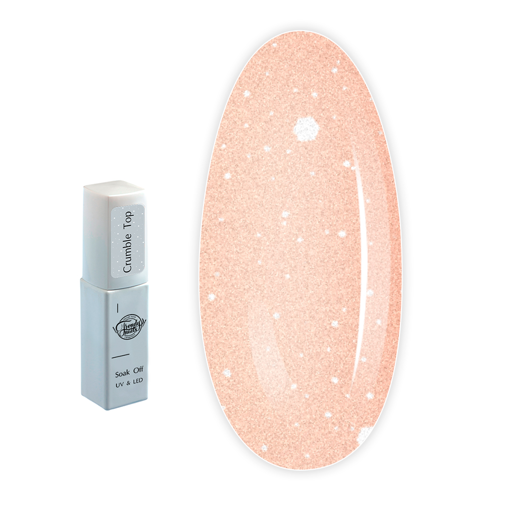 Топ TrendyNails Crumble финишное покрытие 8 мл