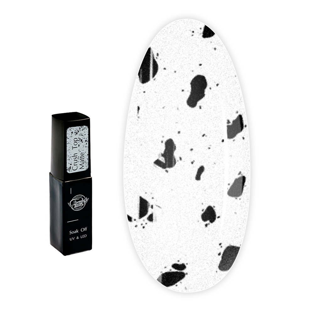 Топ TrendyNails Crush Matte фінішне покриття 8 мл