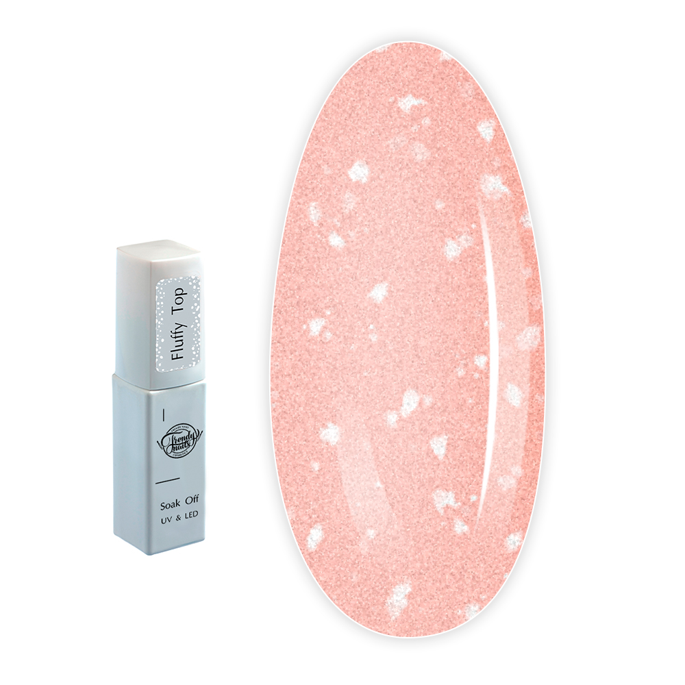 Топ TrendyNails Fluffy финишное покрытие 8 мл