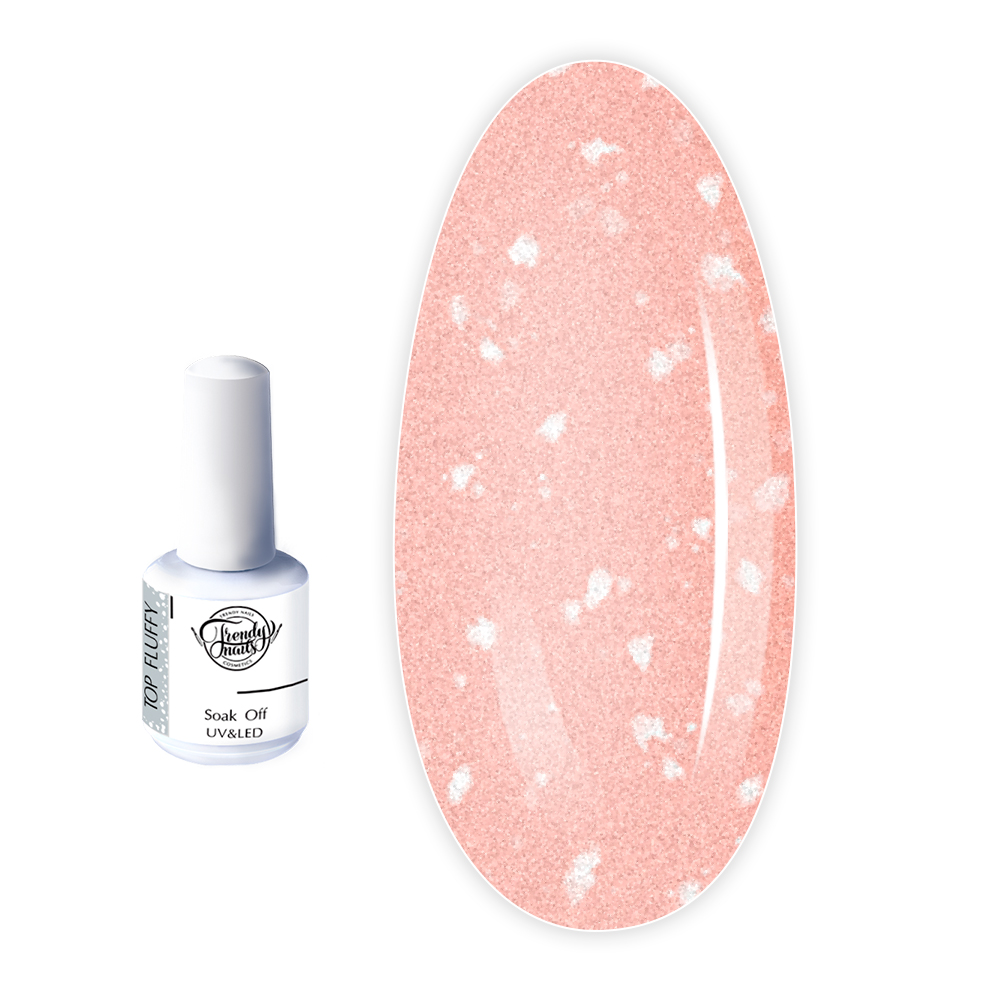 Топ TrendyNails Fluffy фінішне покриття 15 мл
