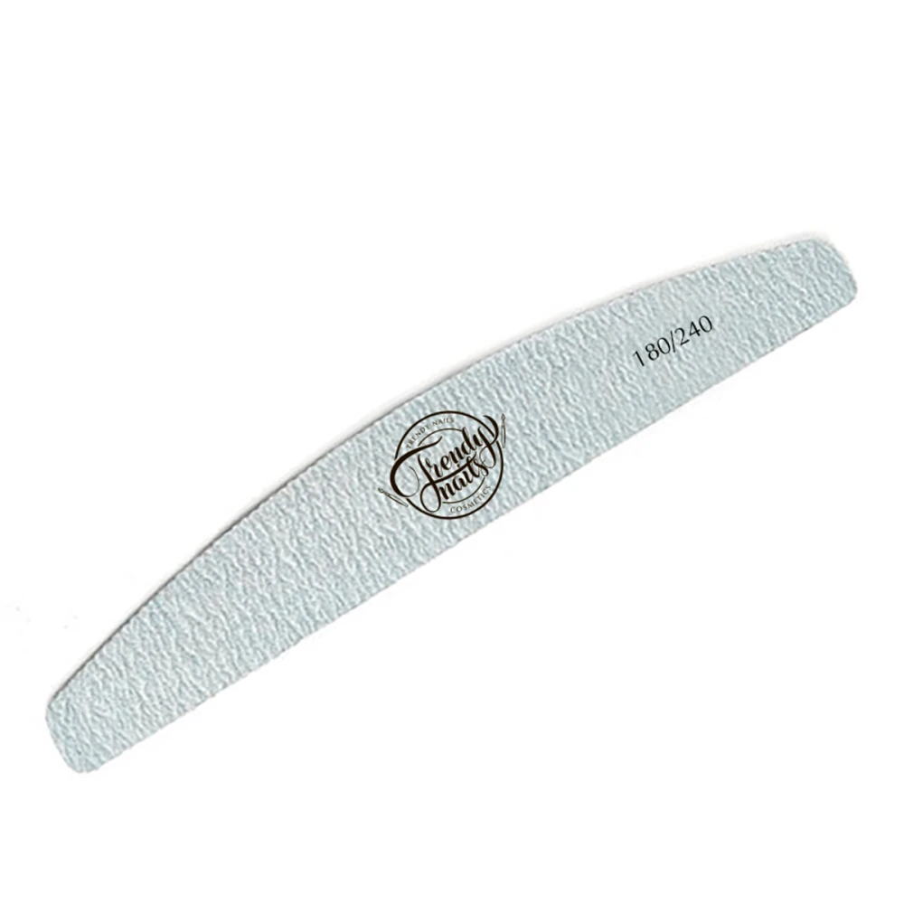 Пилка манікюрна TrendyNails (180/240 grit)