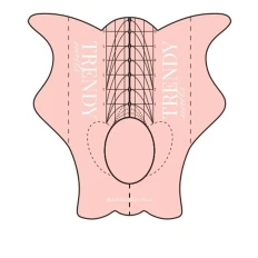 Формы-шаблоны для наращивания ногтей TrendyNails 50 ед.