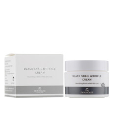 Крем Elizavecca Skin House для лица питательный с коллагеном и муцином черной улитки Black Snail Wrinkle 50 мл