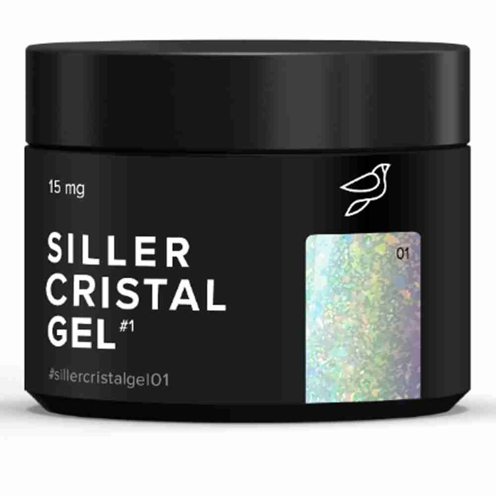 Гель Siller Crystal Gel 15 мл (банка) (01)