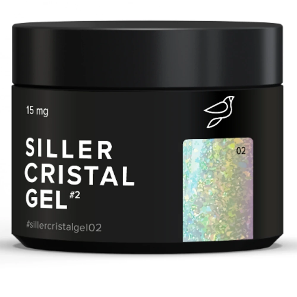 Гель Siller Crystal Gel 15 мл (банка) (02)