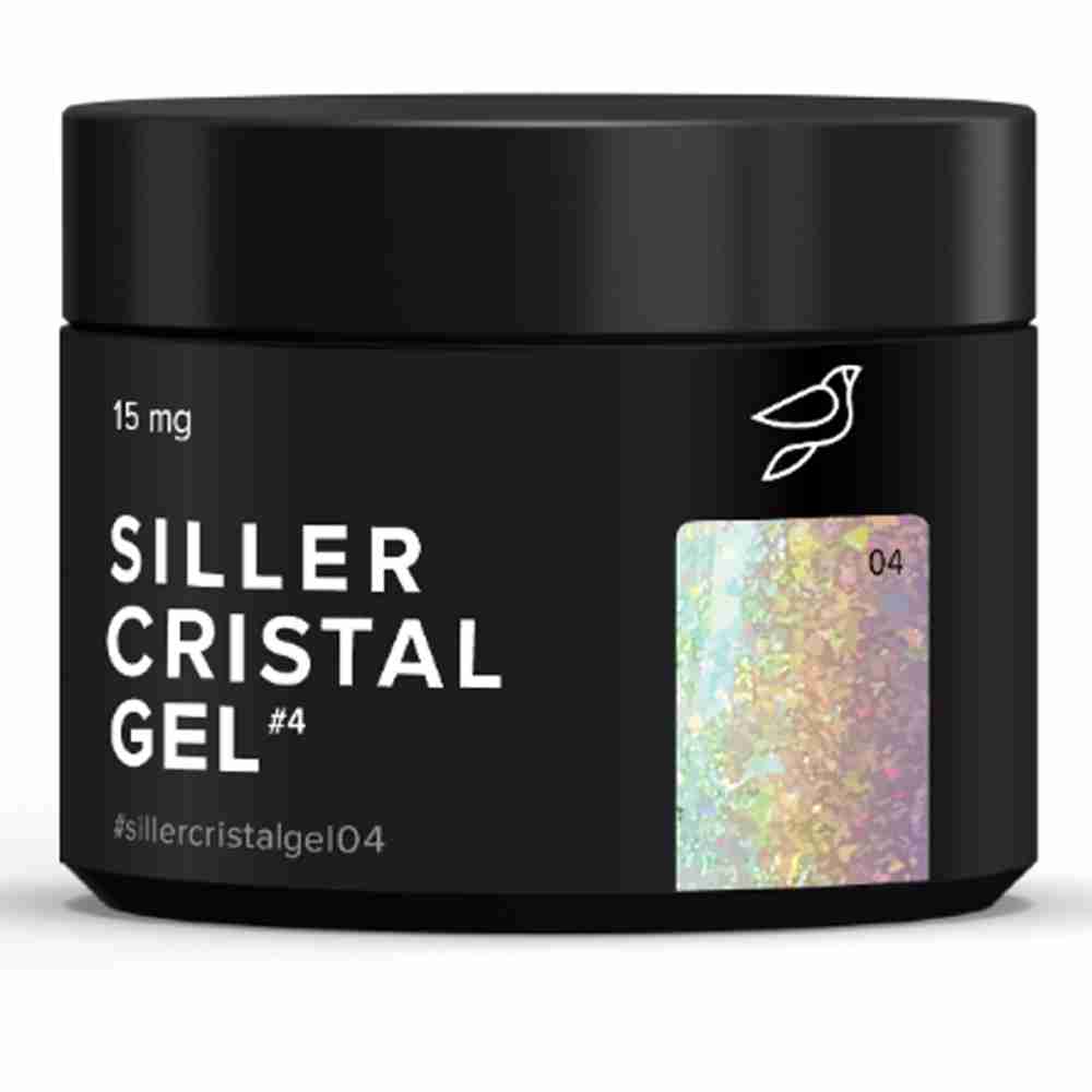 Гель Siller Crystal Gel 15 мл (банка) (04)