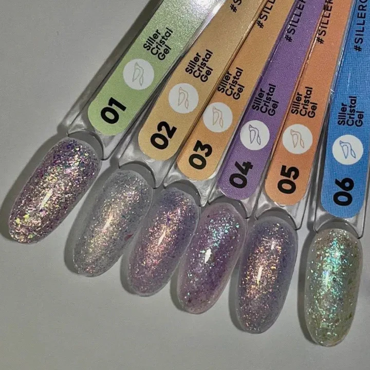 Гель Siller Crystal Gel 15 мл (банку) (06)