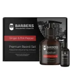 Набор подарочных Barbers для ухода за бородой Ginger & Pink Pepper