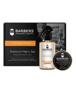 Набор подарочный Barbers для бритья Orange & Amber