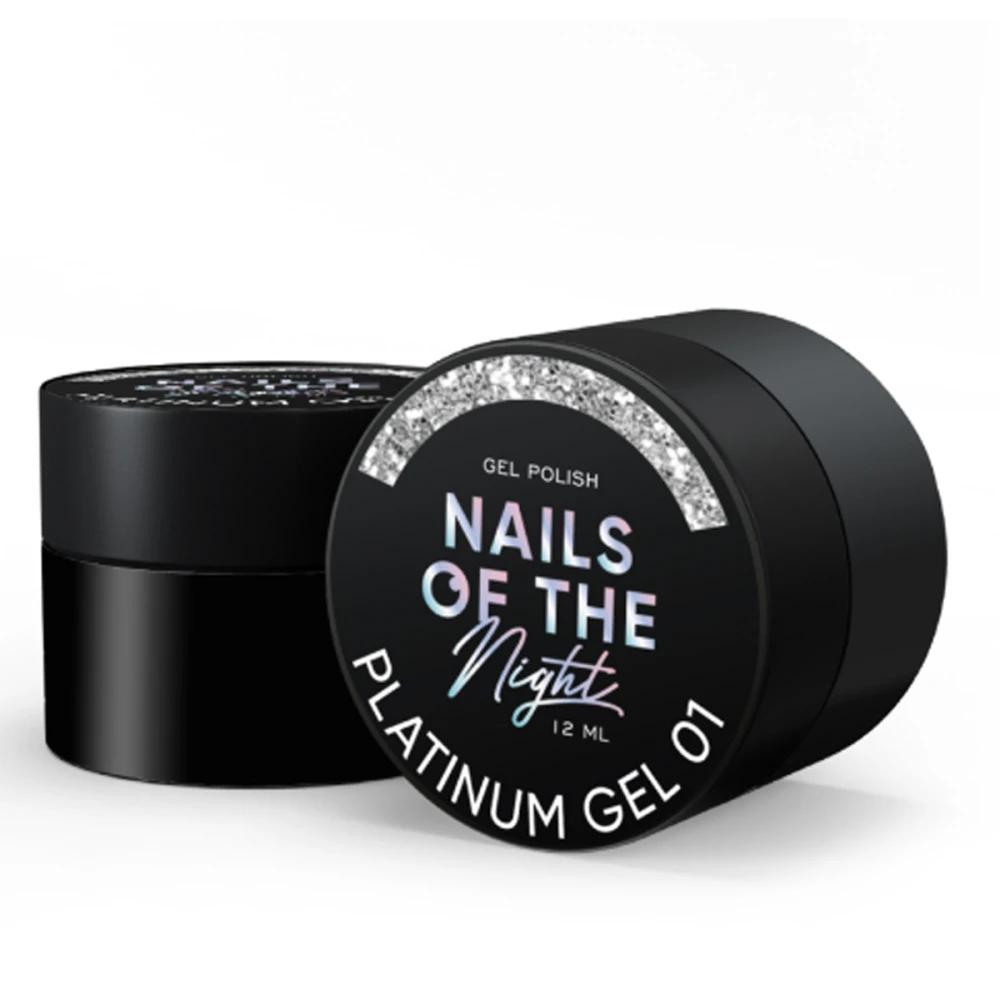 Гель лак NailSofTheDay Platinum 12 мл (001)