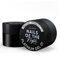 Гель-лак NailSofTheDay Platinum 12 мл (001)
