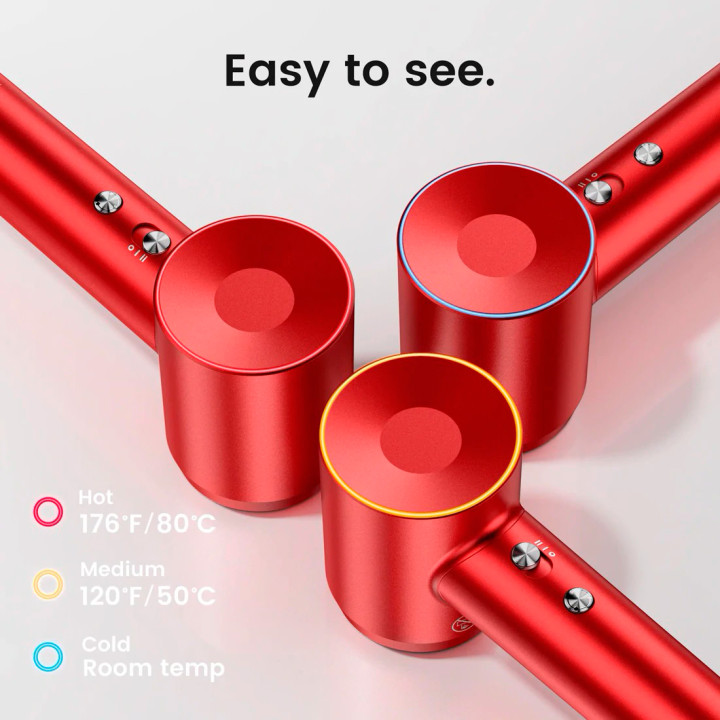 Фен Laifen Swift з іонізацією 1 насадка (Червоний)