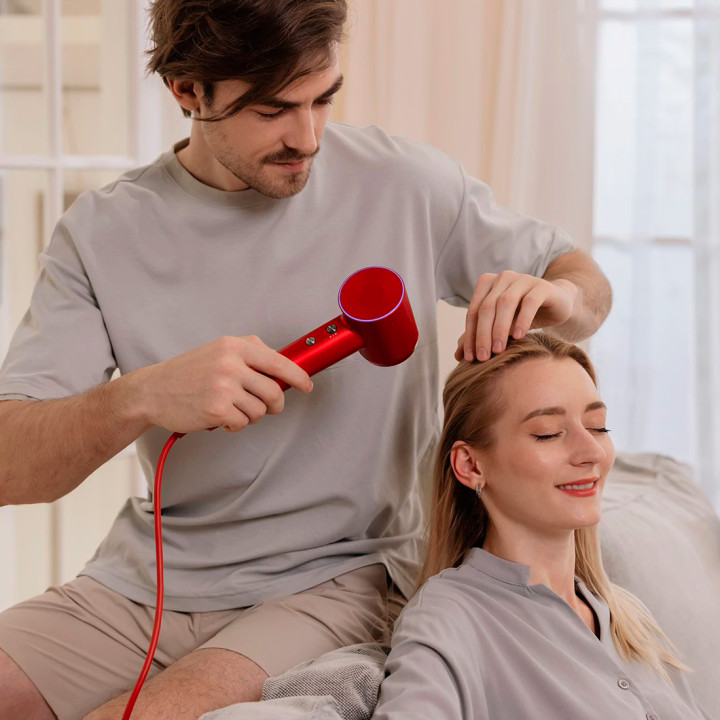 Фен Laifen Swift з іонізацією 1 насадка (Червоний)