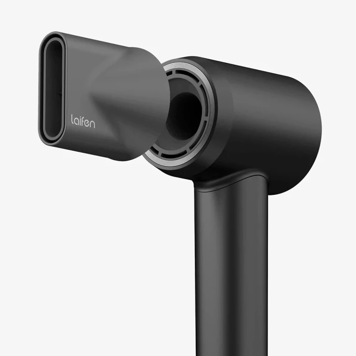 Фен Laifen Swift Special профессиональный с ионизацией 3 насадки (Черный)