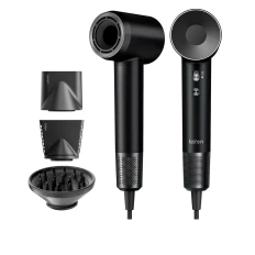 Фен Laifen Swift Special профессиональный с ионизацией 3 насадки (Черный)