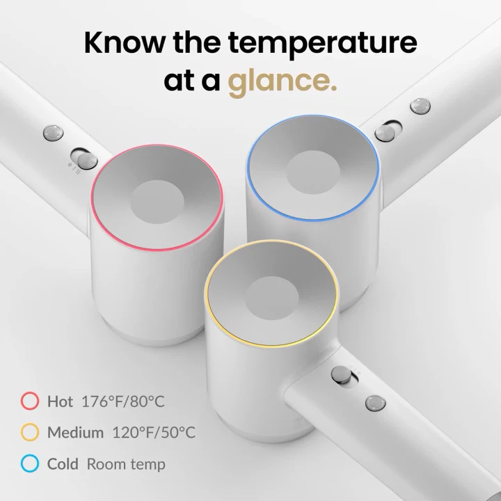 Фен Laifen Swift з іонізацією 1 насадка (Білий)