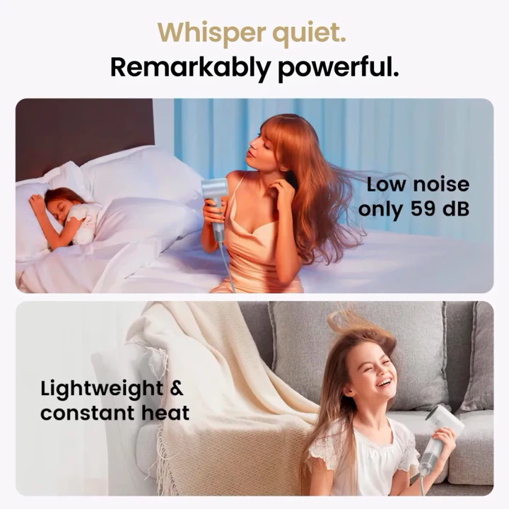 Фен Laifen Swift з іонізацією 1 насадка (Білий)