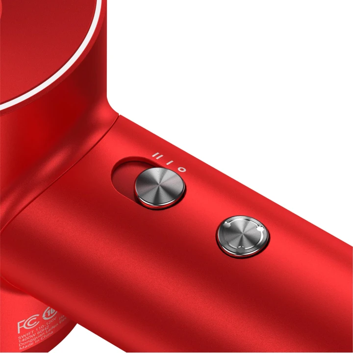 Фен Laifen Swift Special профессиональный с ионизацией 3 насадки (Красный)