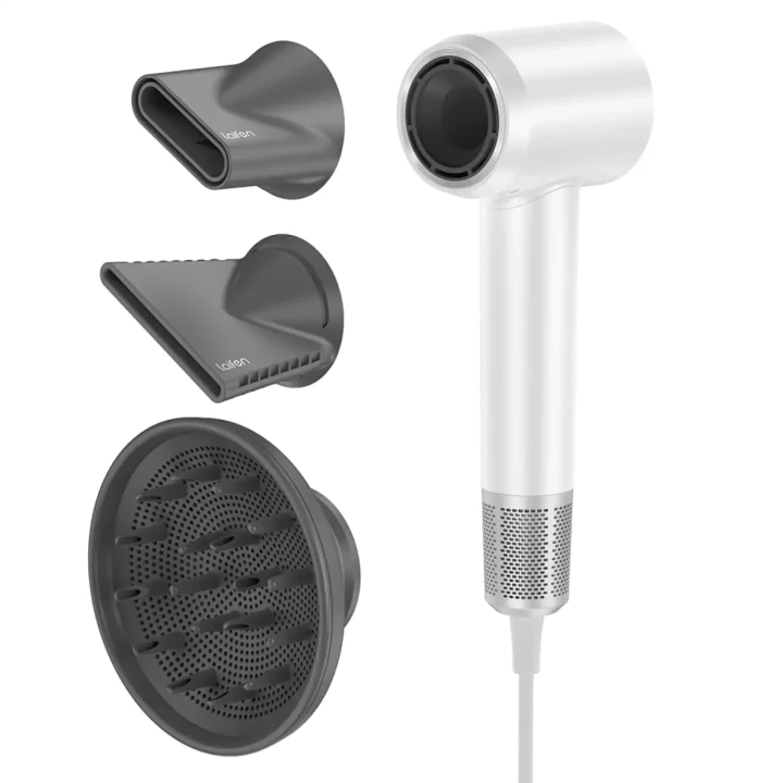 Фен Laifen Swift Special профессиональный с ионизацией 3 насадки (Белый)