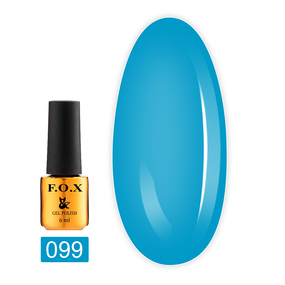 Гель лак FOX Gold Pigment 6 мл (099)
