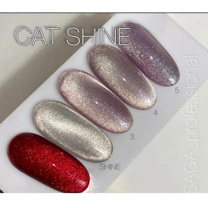 Гель-лак Saga Cat shine 9 мл (003)