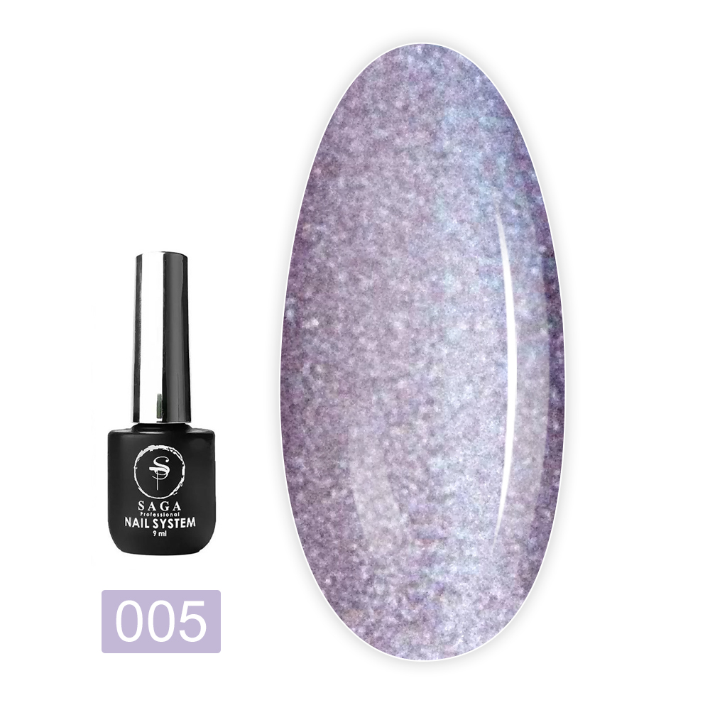 Гель лак Saga Cat shine 9 мл (005)
