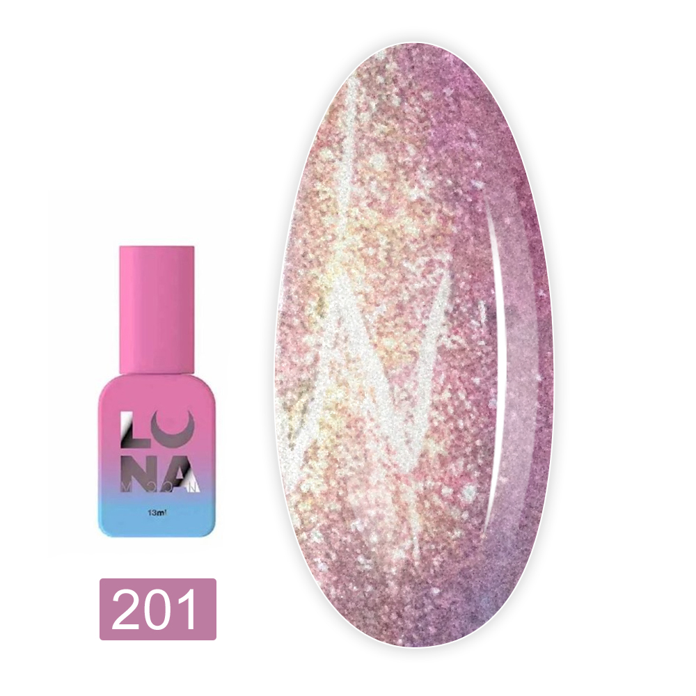 LunaMoon Гель-лак для нігтів LunaMoon 13 мл (Color 201)