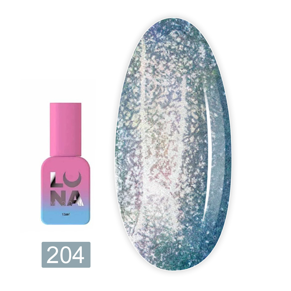 LunaMoon Гель-лак для нігтів LunaMoon 13 мл (Color 204)
