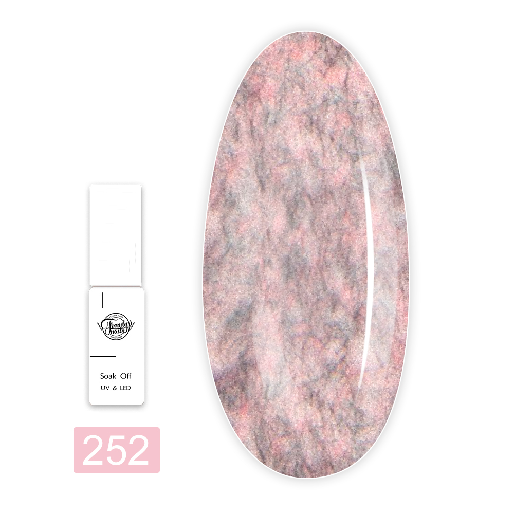 Гель лак TrendyNails Классическая палитра 8 мл (252)