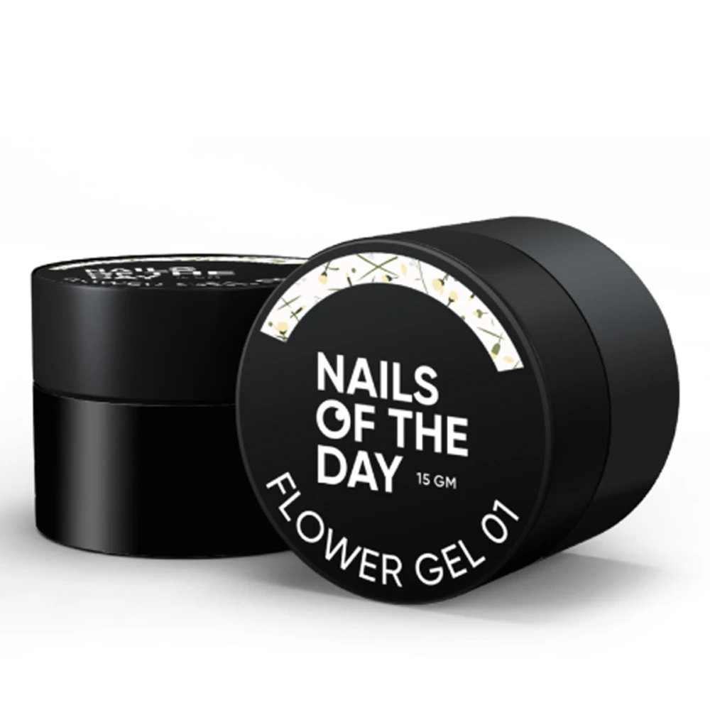 Гель NailSofTheDay Flower 15 мл (01)