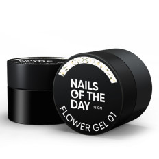 Гель NailSofTheDay Flower 15 мл (01)