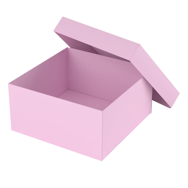 Коробка FRC подарочная с наполнением (тишью+декор) (140х140х70 мм)