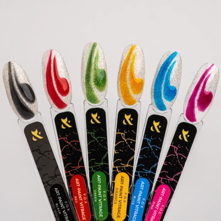 Гель-краска витражная FOX Art-paint Vitrage 10 мл (Orange)