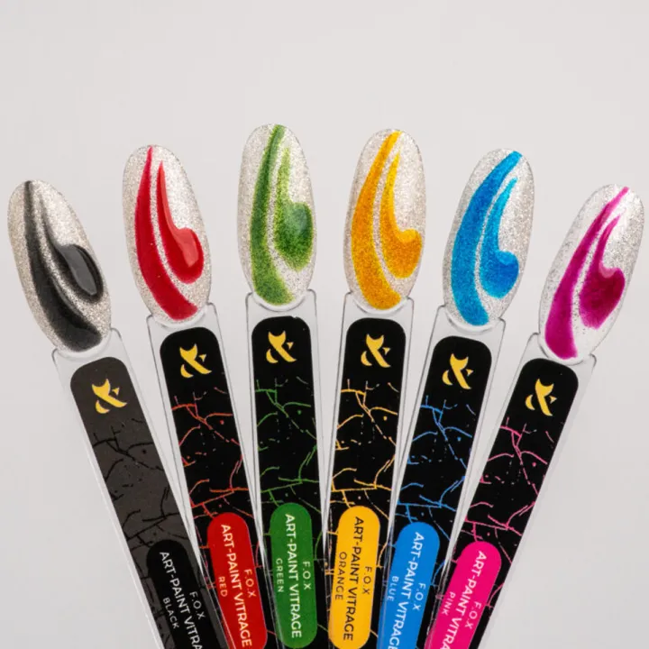 Гель-краска витражная FOX Art-paint Vitrage 10 мл (Red)